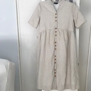 Roolee Button Down Front Dress